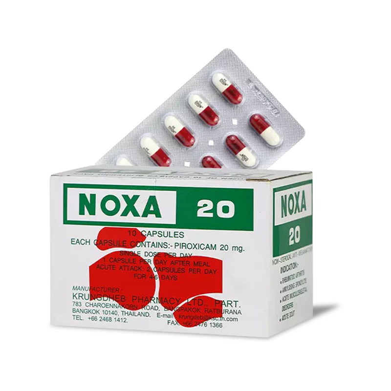 泰国痛风药娜莎追风丸NOXA20使用说明书