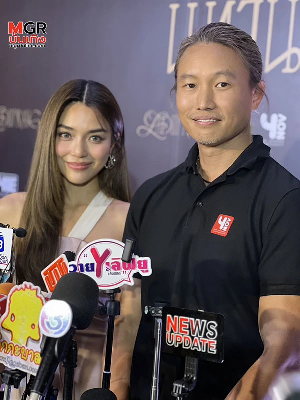 泰国女星Prang发布首张亲自作词单曲发布会当天泪洒现场