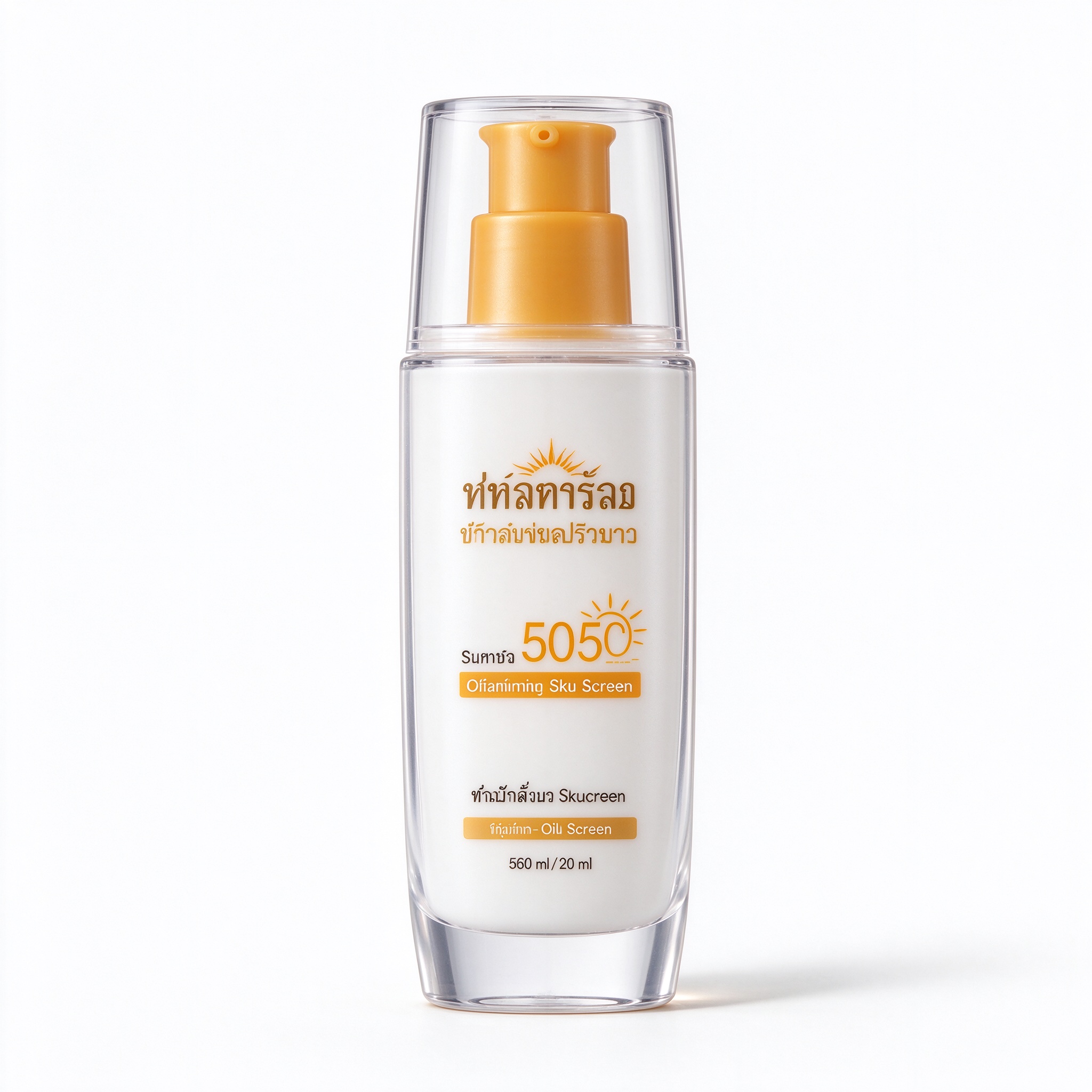 泰国Sunlution清爽控油防晒：痘肌友好SPF50不闷痘
