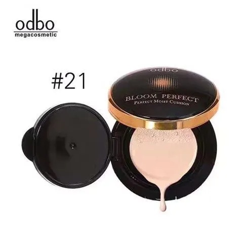Odbo气垫粉饼试用妆效产品图