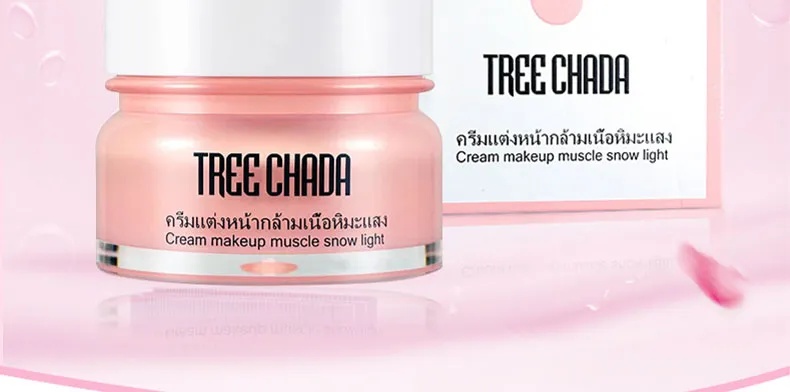 泰系奶油肌底妆秘籍：Treechada粉膏高遮瑕柔光术