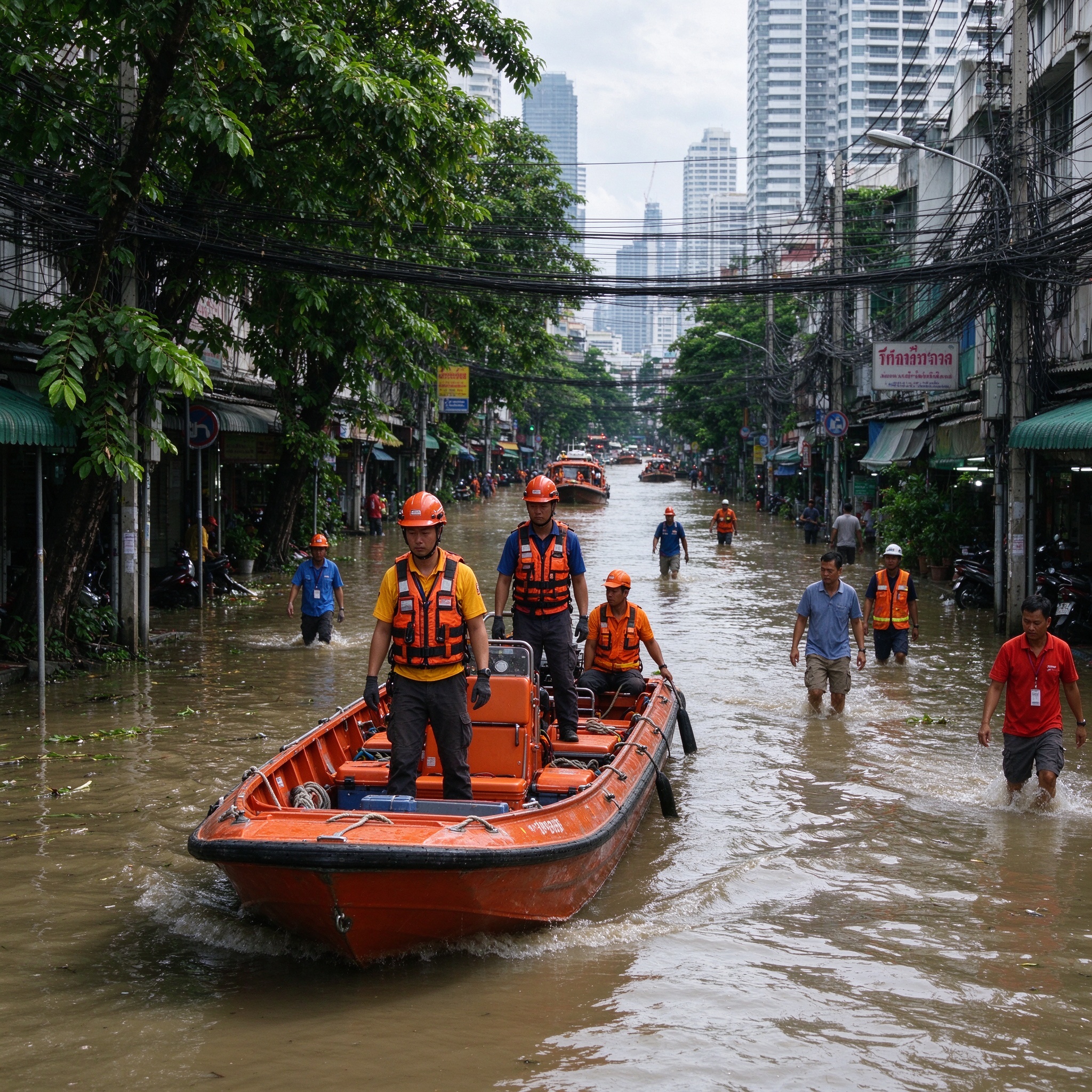 泰国洪灾仍影响314万人 已致53人死亡赔偿金仅发放12%