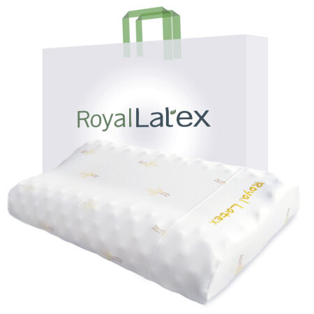 泰国皇家royal latex乳胶枕 纯天然平面颈椎枕头护颈